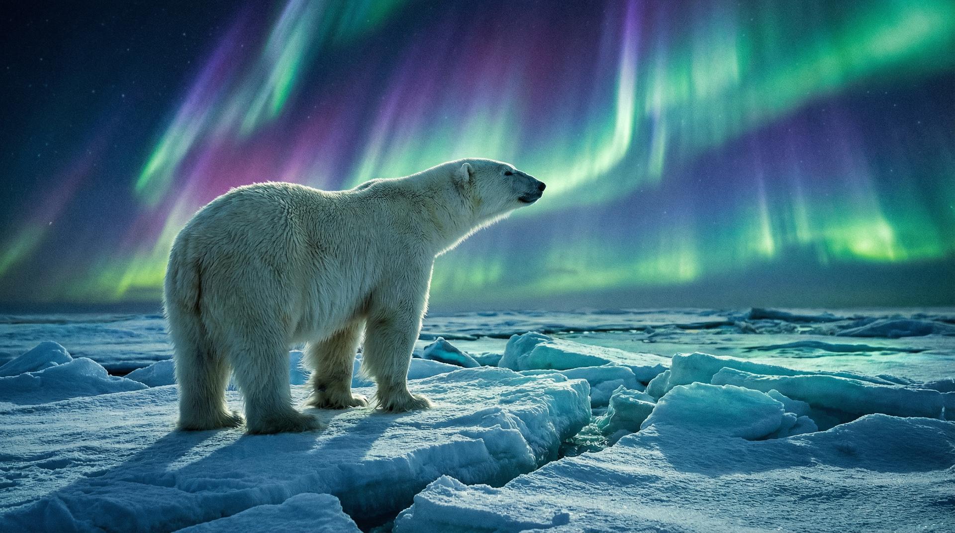 抖音揭秘北极熊视频