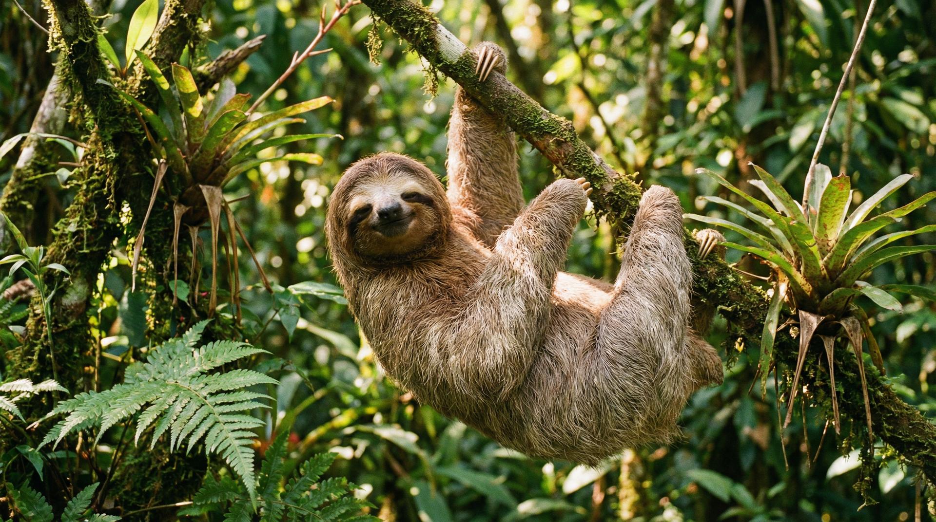 抖音揭秘树懒视频