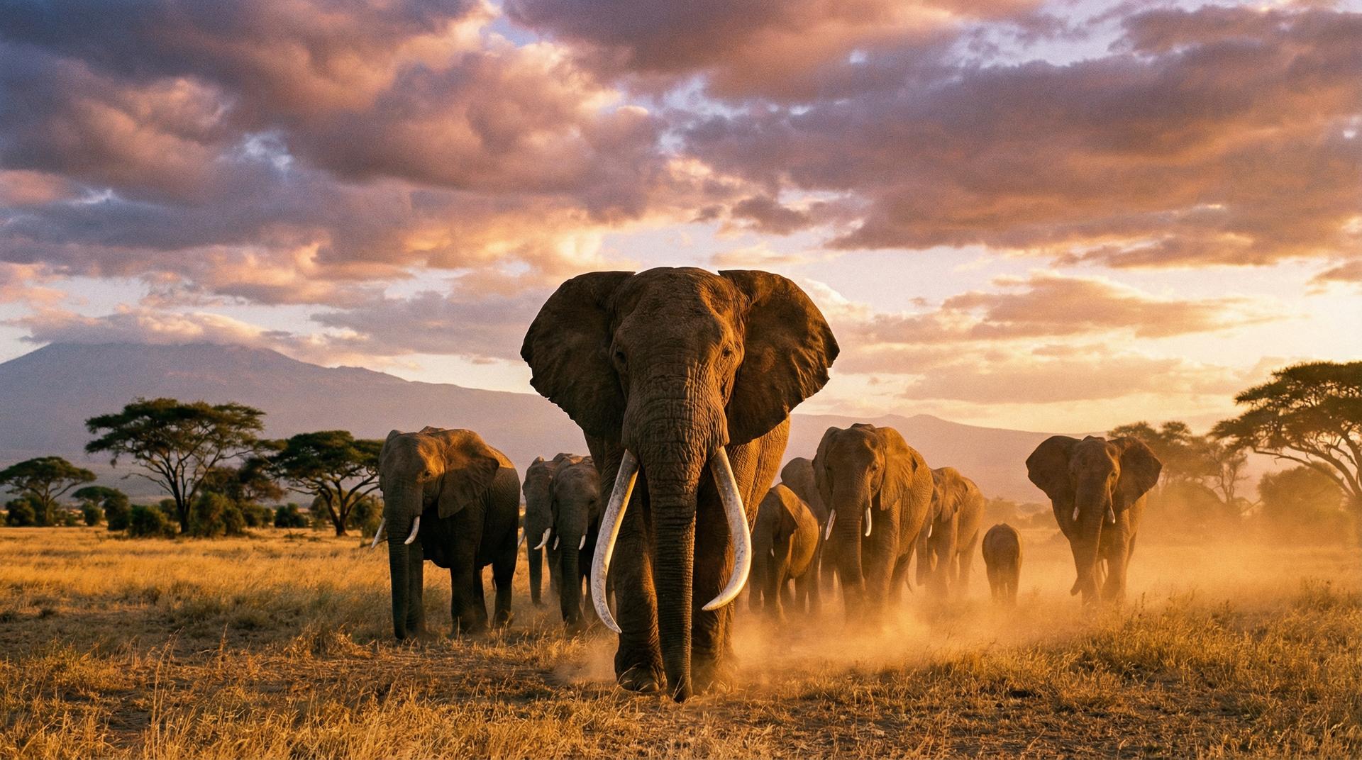 抖音揭秘非洲象视频